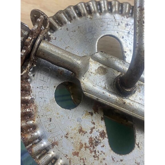 Rustic Farmhouse Kitchen Decor Bundle – Primitive Egg Beater, Apothecary Bottle, - Picture 8 of 12